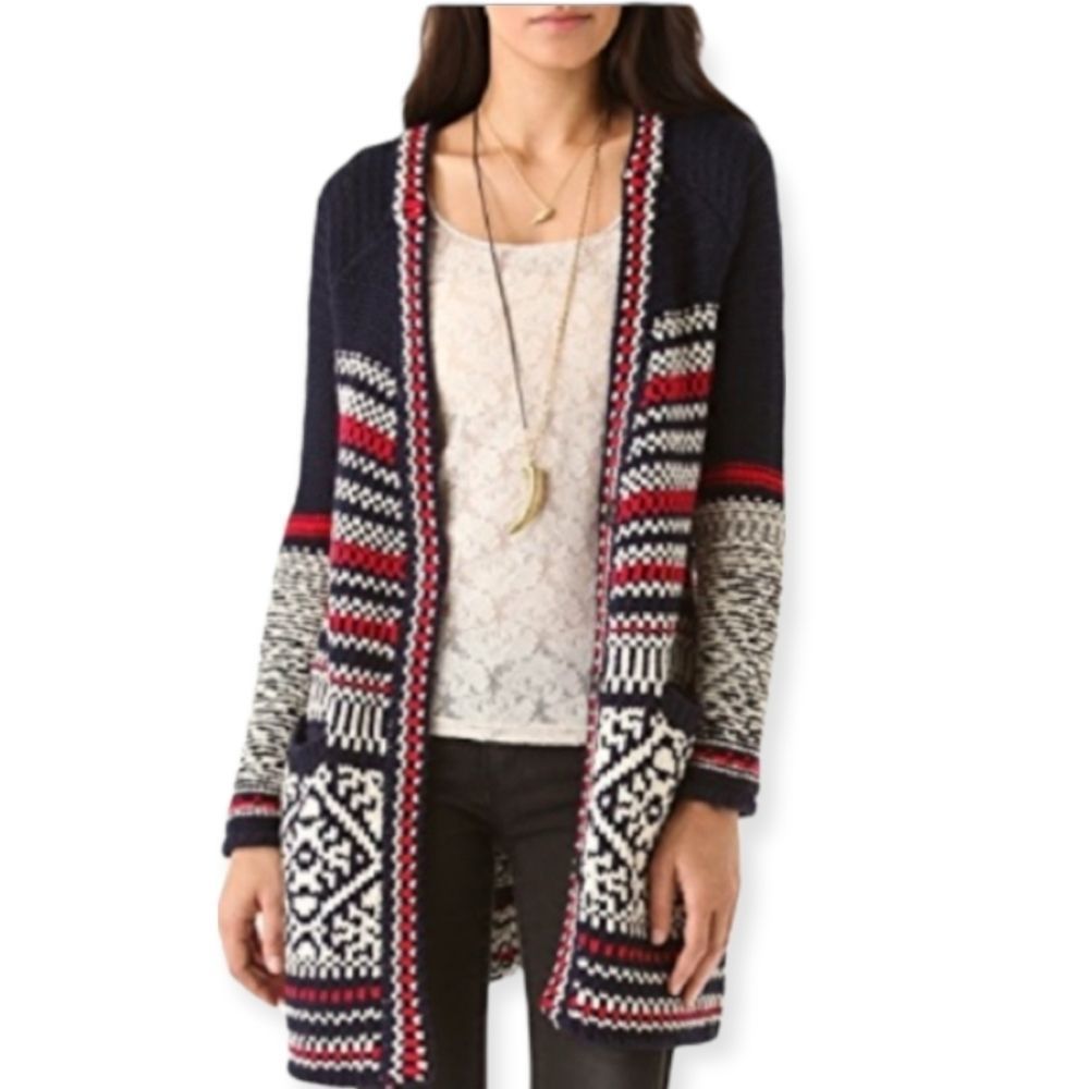FREE PEOPLE Nordic Cardigan Duster M